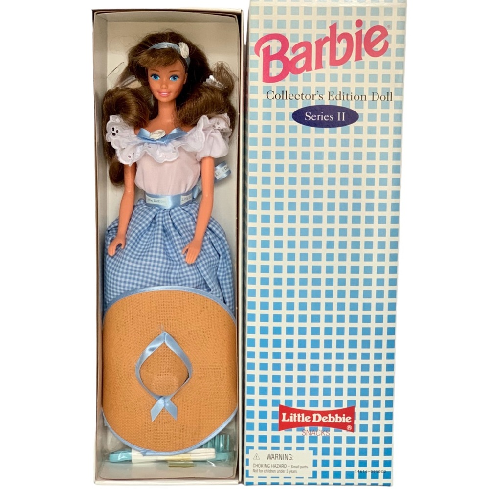 NIB 1995 Little Debbie BARBIE - Vintage Series II Collector’s Edition Doll